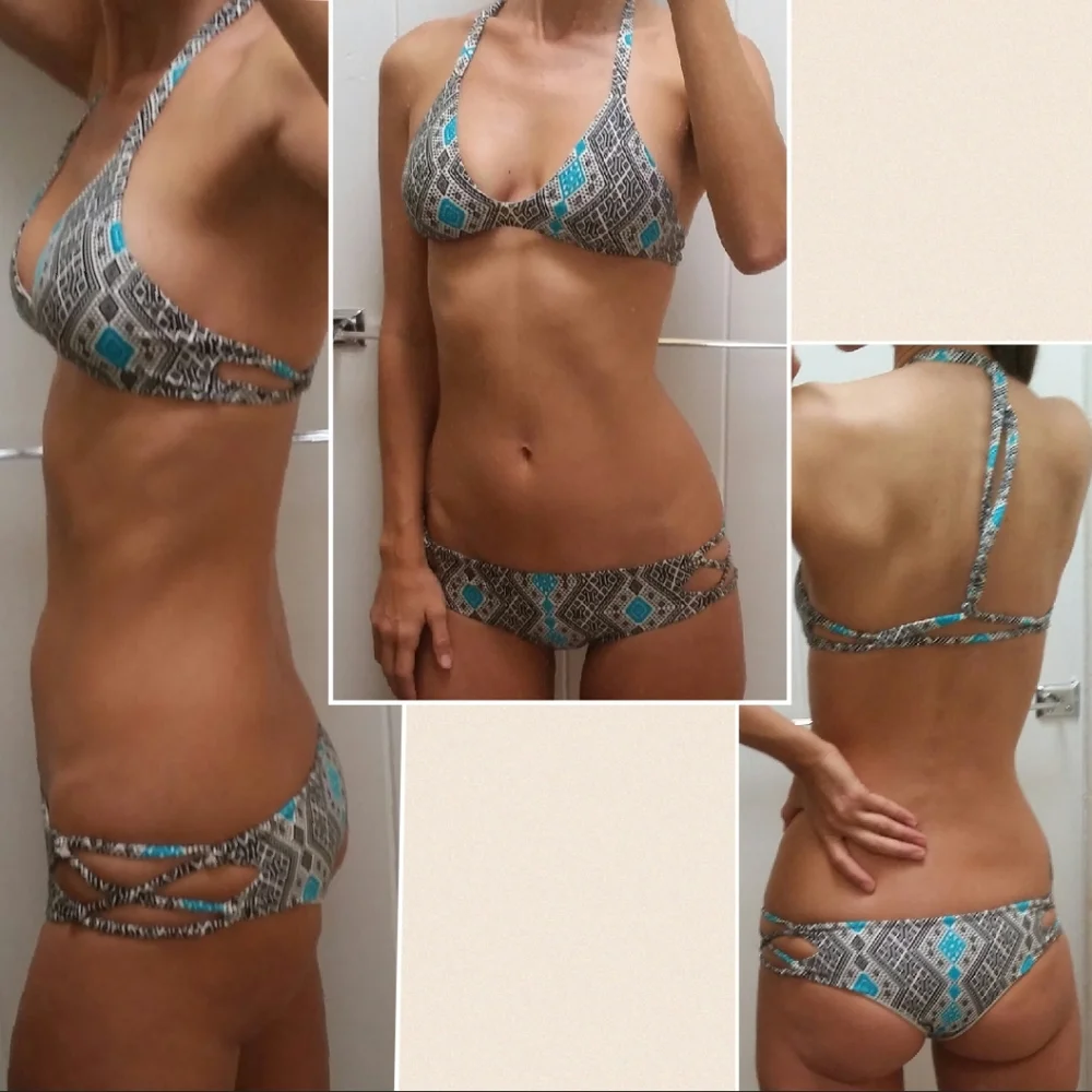 Rare acacia thai yelapa bikini top swimwear L VHTF